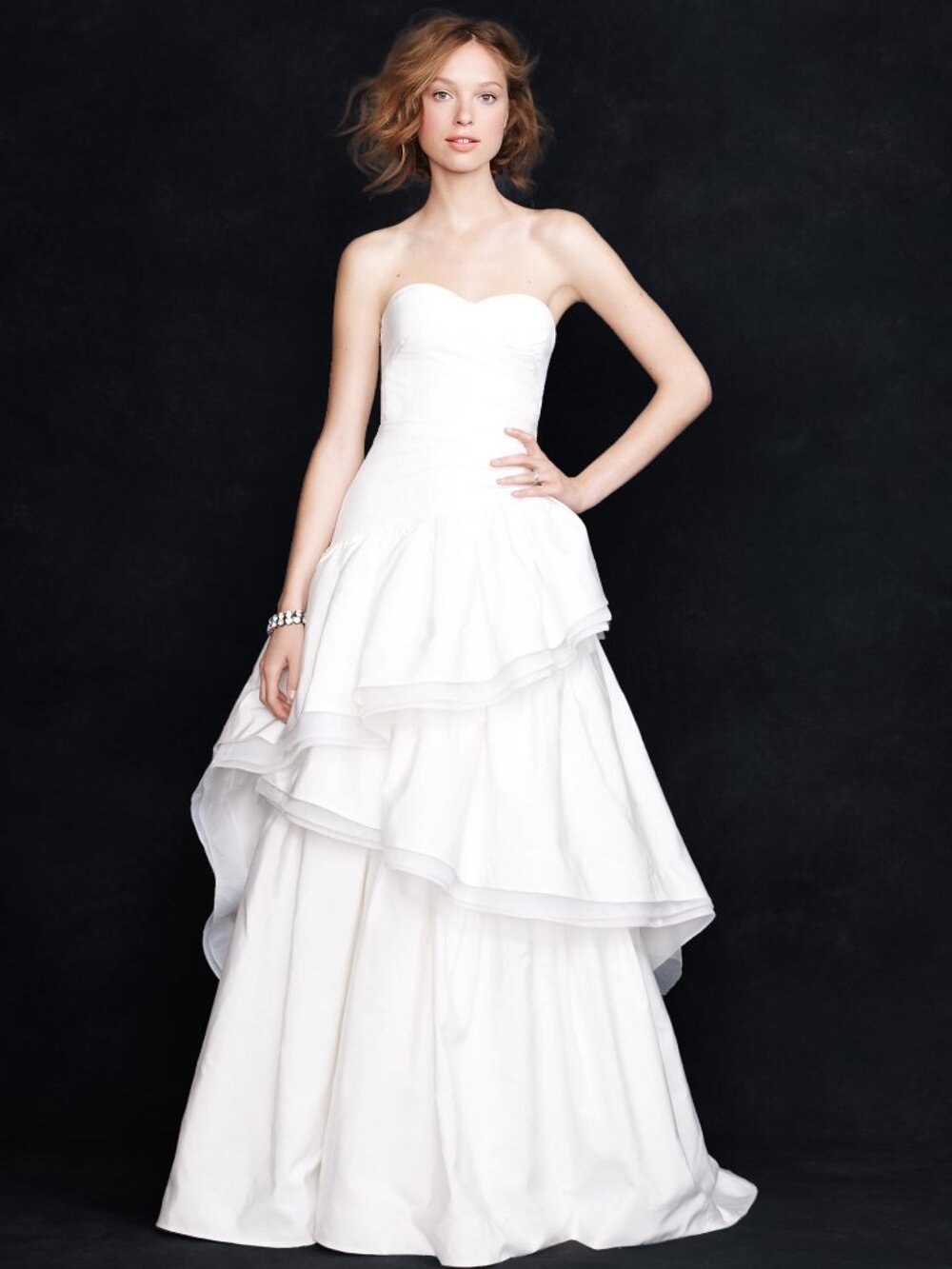 J. Crew Escalier Wedding Gown Size 4 NEW